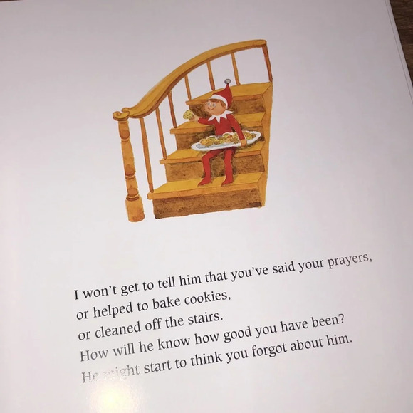 The Elf on the Shelf A Christmas Tradition hardback kids book - Picture 4 of 7